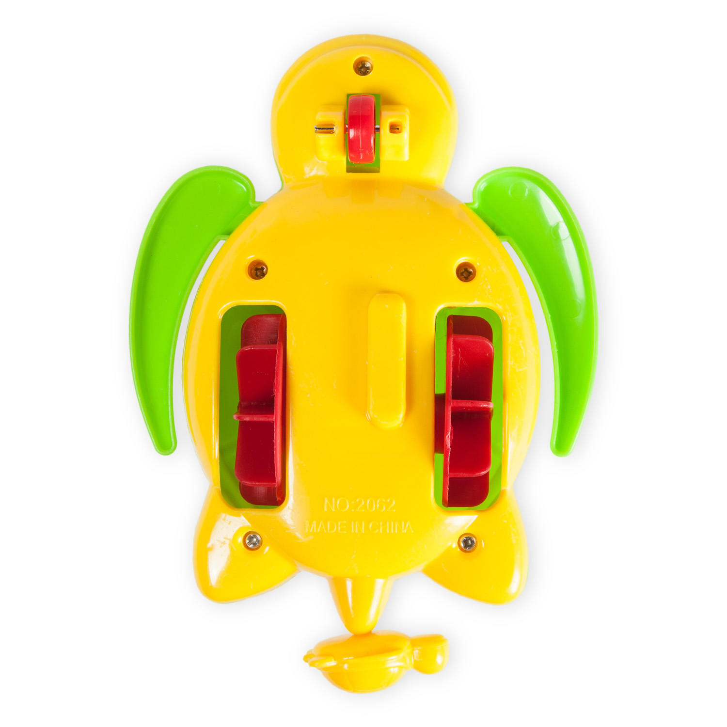Игрушка для ванны BabyGo Морская черепашка зеленая - фото 4
