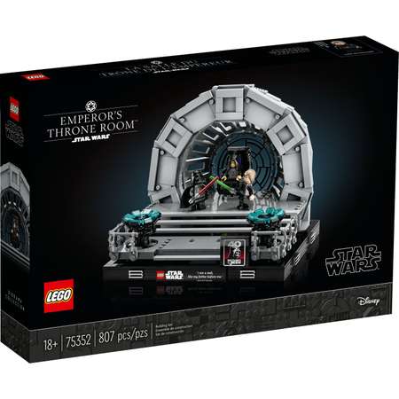 Конструктор LEGO Star Wars Emperors Throne Room Diorama блочный