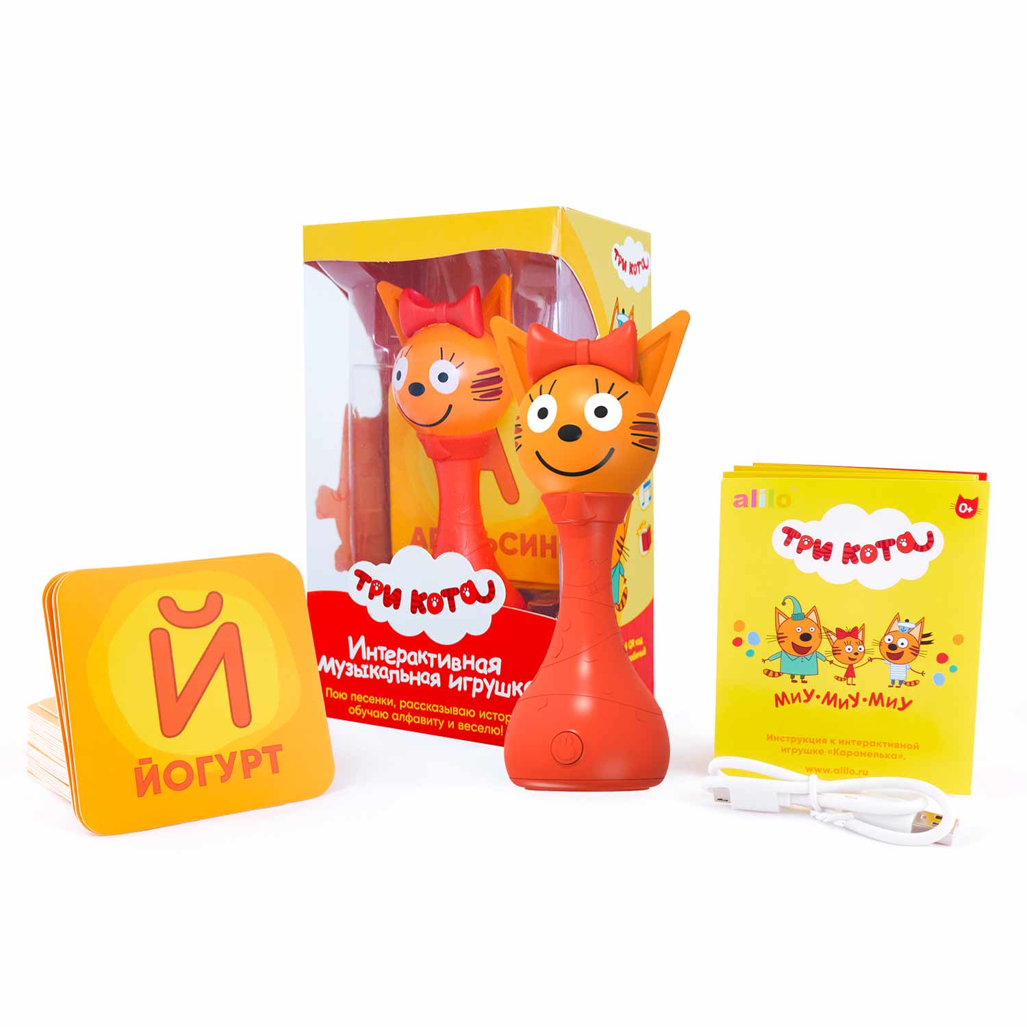Игрушка alilo Три кота Карамелька - фото 2