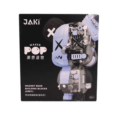 Конструктор JAKI Bearbrick: Gamma grey