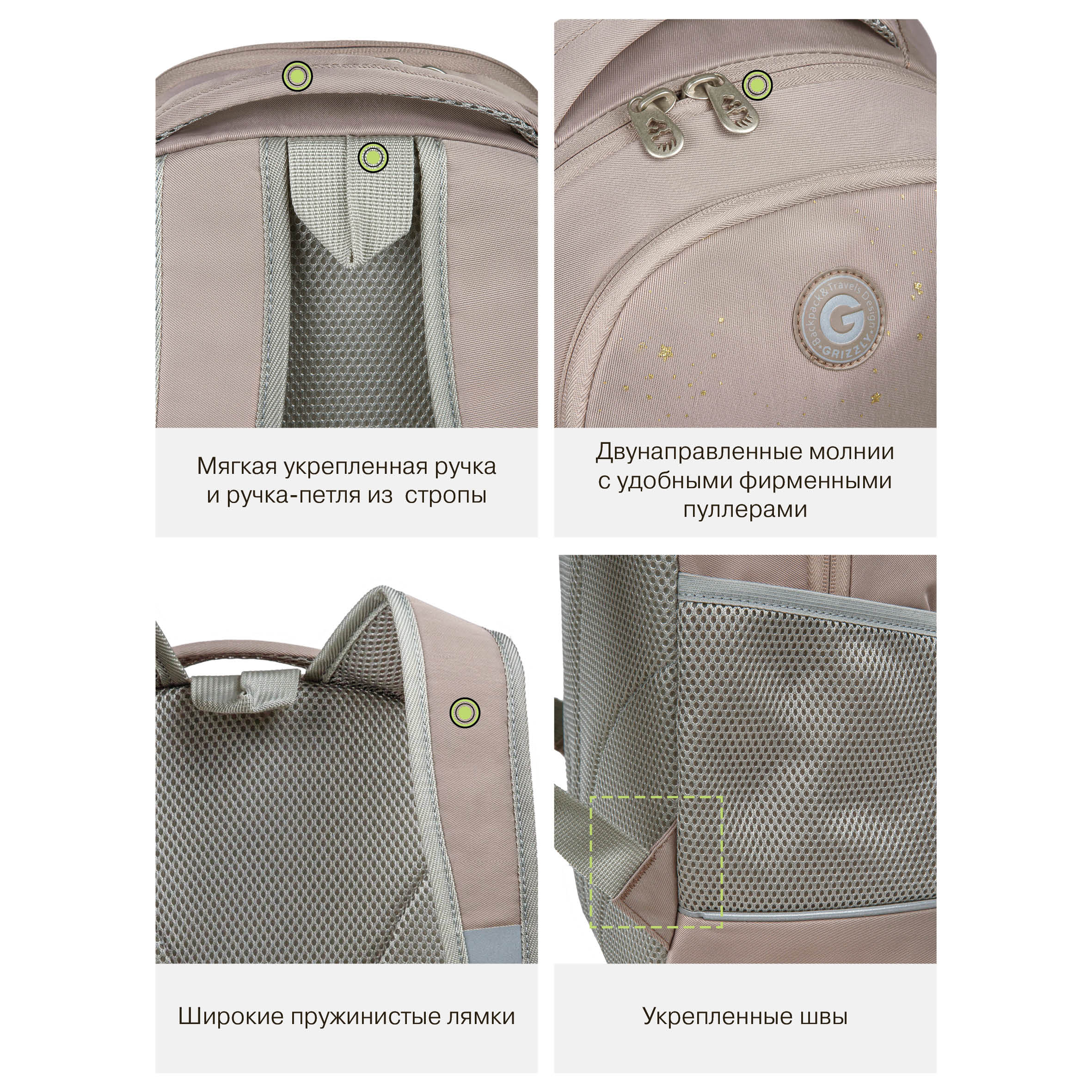 Рюкзак Grizzly для девочки - фото 12