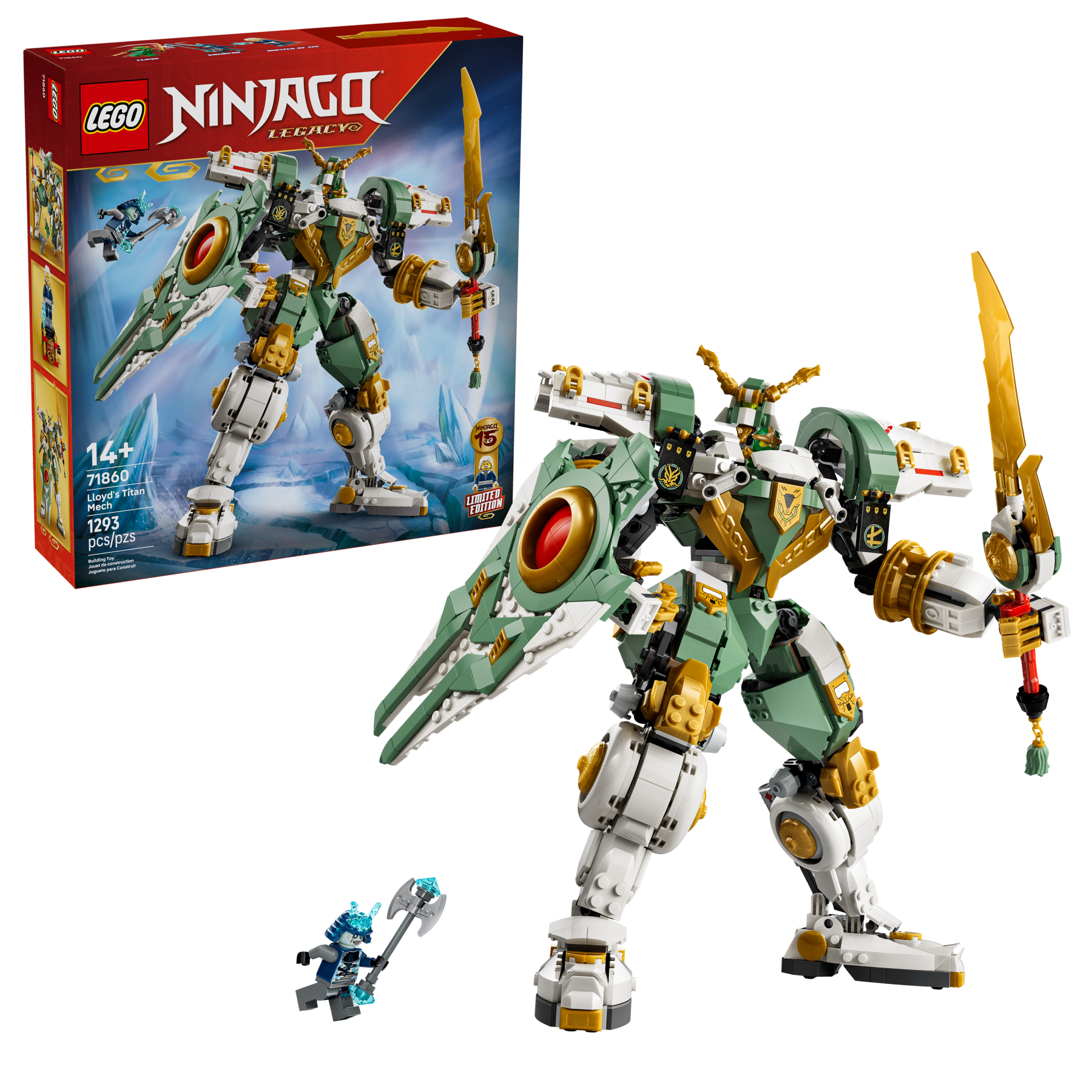 Конструктор LEGO NINJAGO 71860 1293 дет. - фото 1