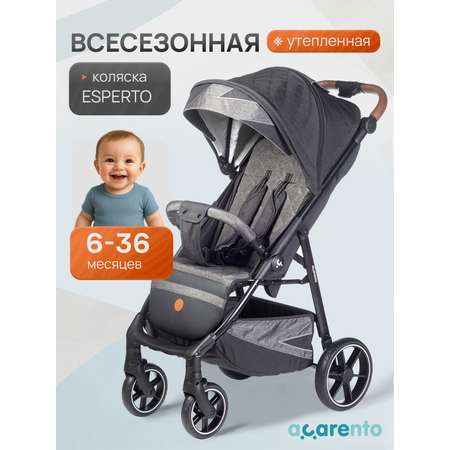Коляска прогулочная Acarento черный