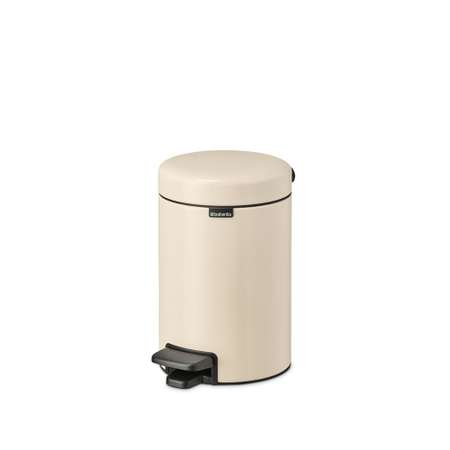 Бак мусорный Brabantia NewIcon с педалью бежевый 3л 149887