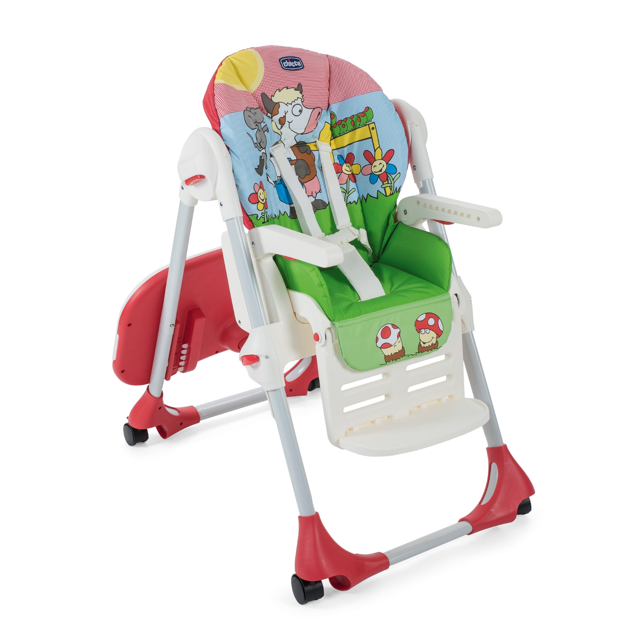 Стульчик для кормления Chicco Polly 2Start классический - фото 5