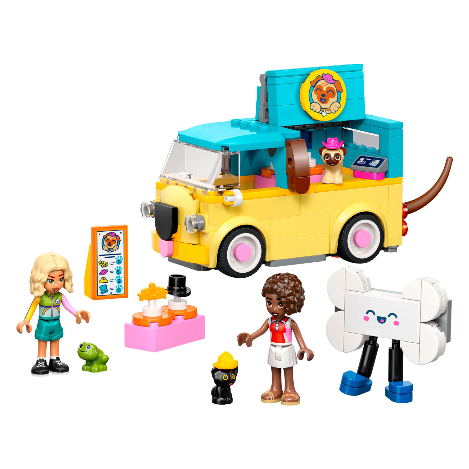 Конструктор LEGO Friends Фургон 237 дет. - фото 8