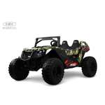 Электромобиль RIVERTOYS A707AA-LUX-NEW-GREEN-CAMOUF С пультом ДУ