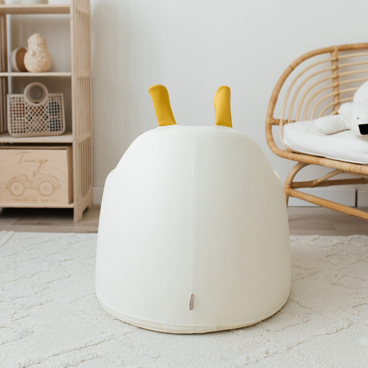 Кресло детское UNIX Kids Hare L white - фото 9