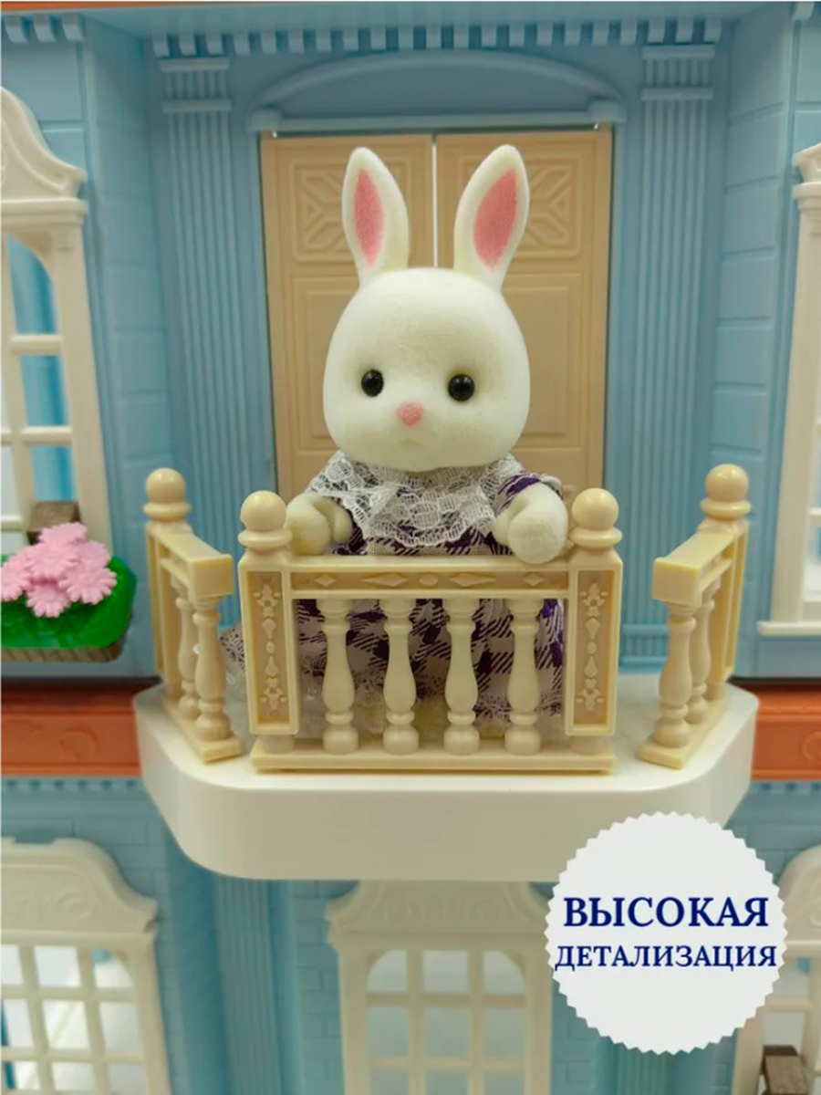 Домик для кукол SHARKTOYS с мебелью 1310000008 - фото 11