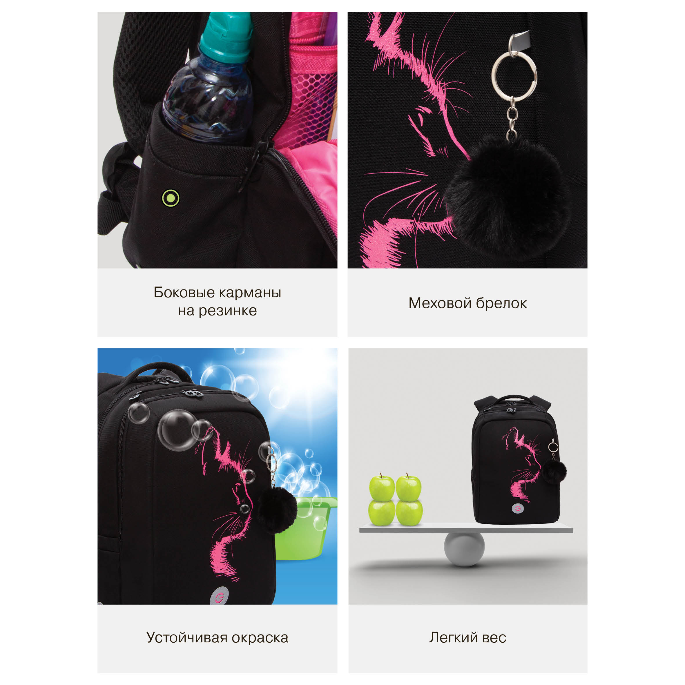 Рюкзак Grizzly для девочки - фото 13