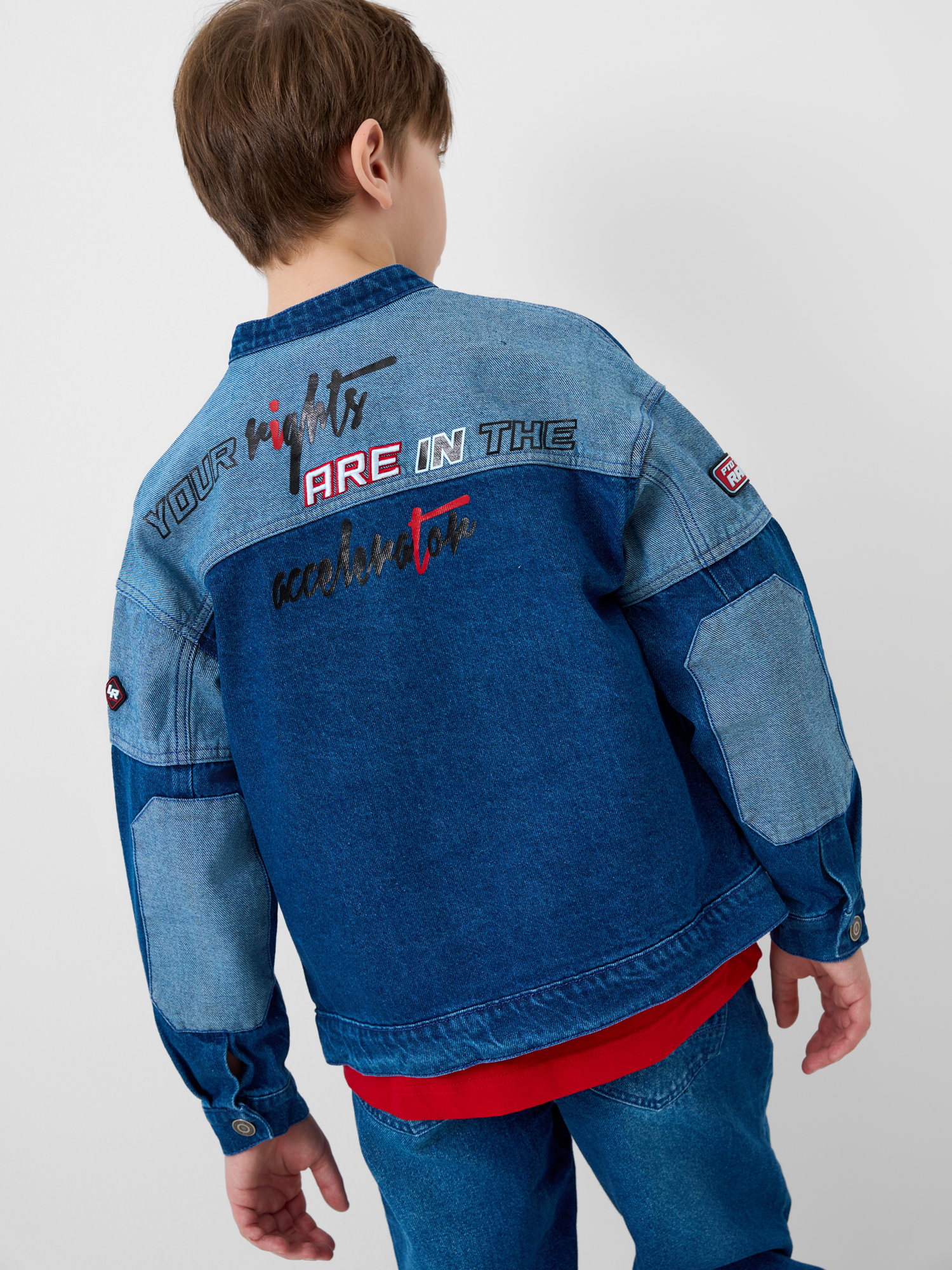 Джинсовая куртка PlayToday 12611006 - фото 3