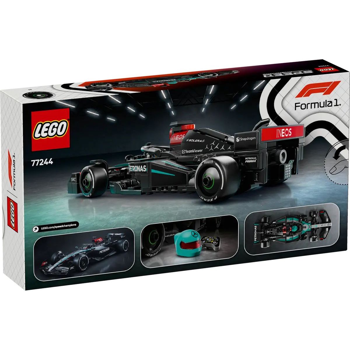 Конструктор LEGO Speed Champions Mercedes-AMG F1 W15 Race Car 267 дет. - фото 7