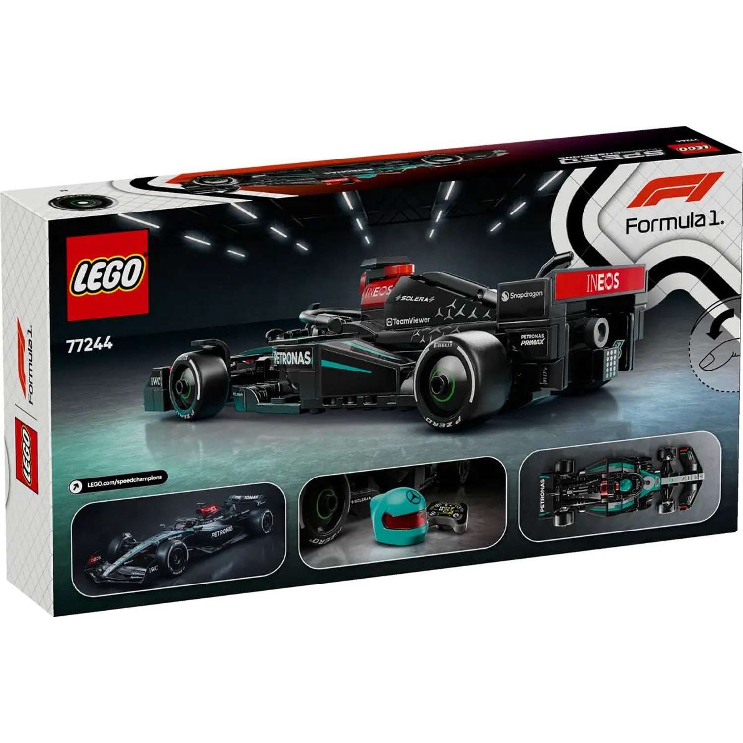 Конструктор LEGO Speed Champions Mercedes-AMG F1 W15 Race Car блочный - фото 7