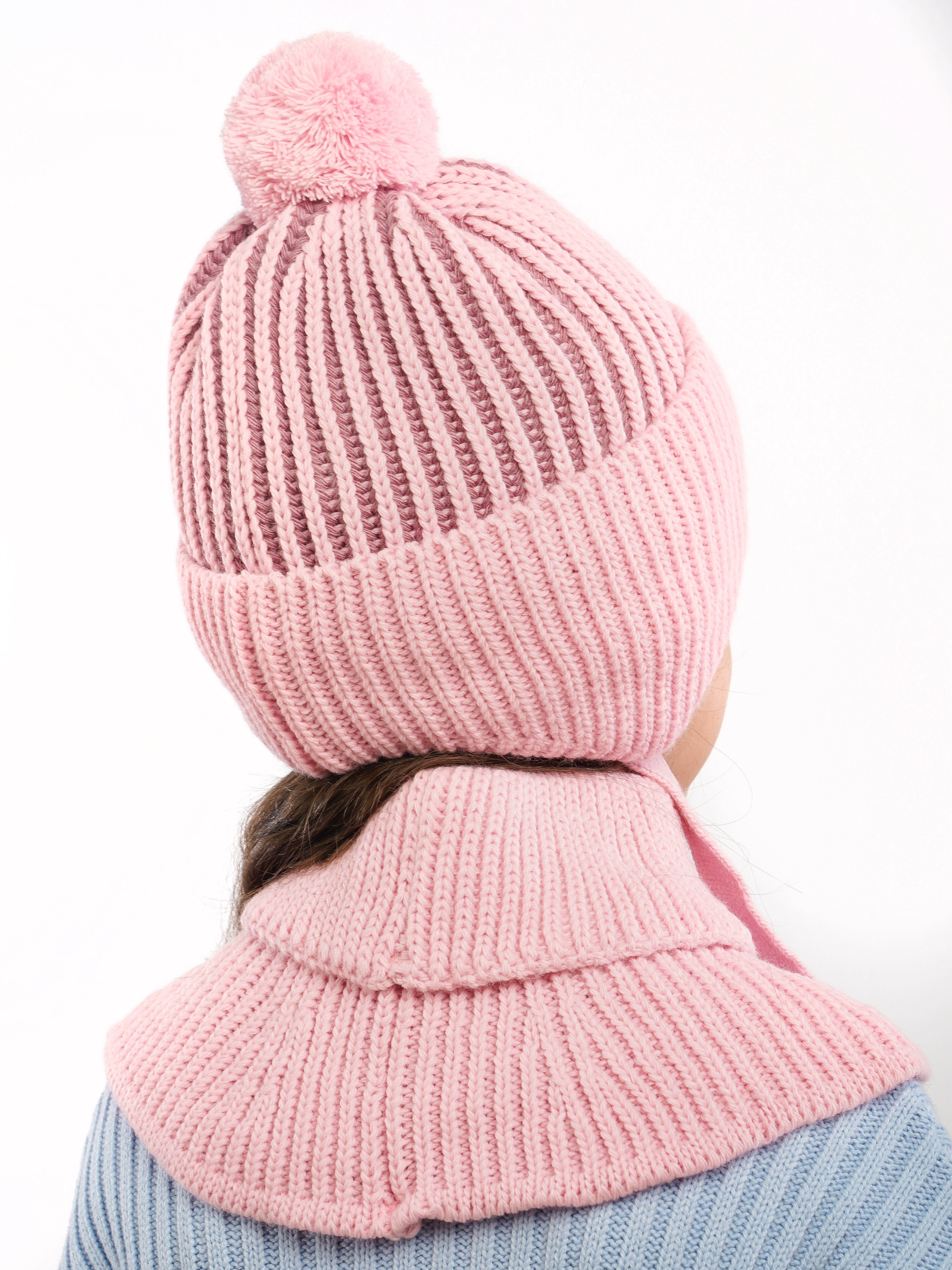 Шапка и снуд ПриКиндер U-W_233900 Цвет: Розовый - фото 11