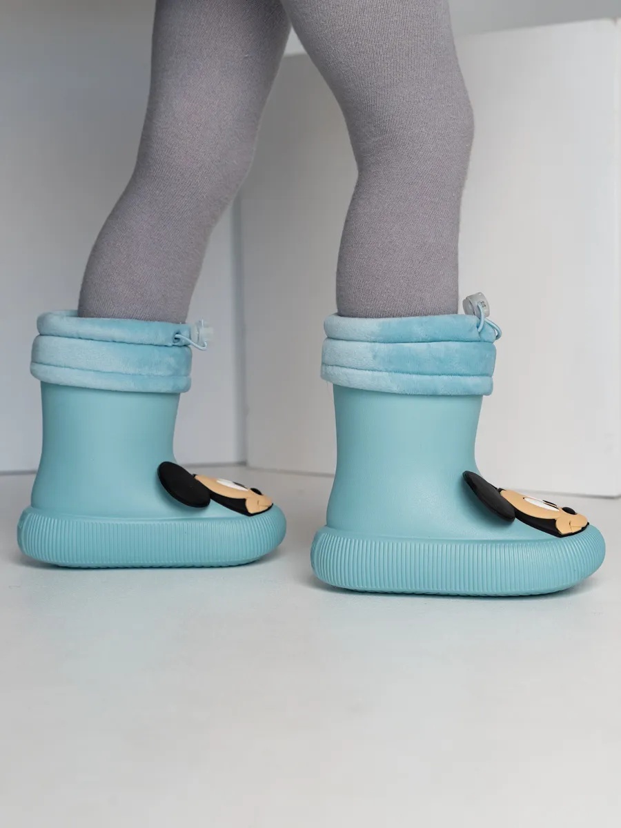 Резиновые сапоги ТопТошкин 014-микки-голуб - фото 9