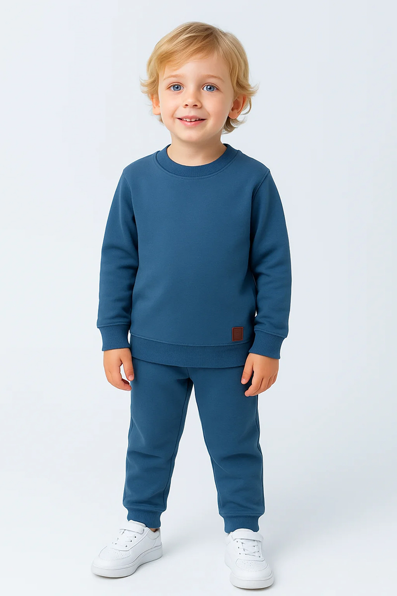 Свитшот Эскимо у-12-2001индиго - фото 1