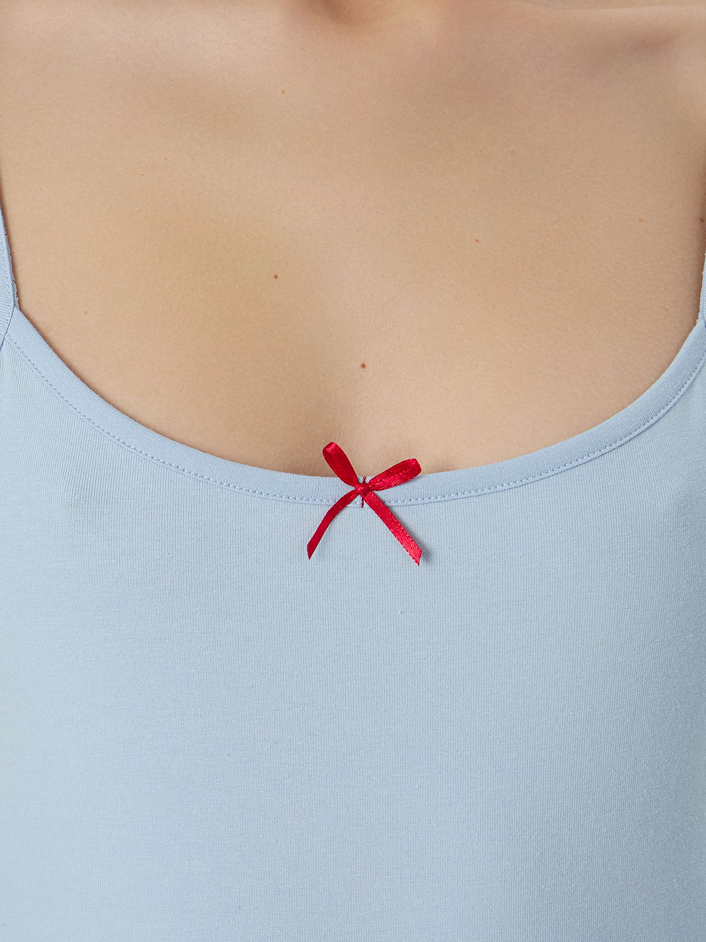 Пижама Mark Formelle (Марк Формэль) 592638/серо -голубой +бантики на голубом - фото 5