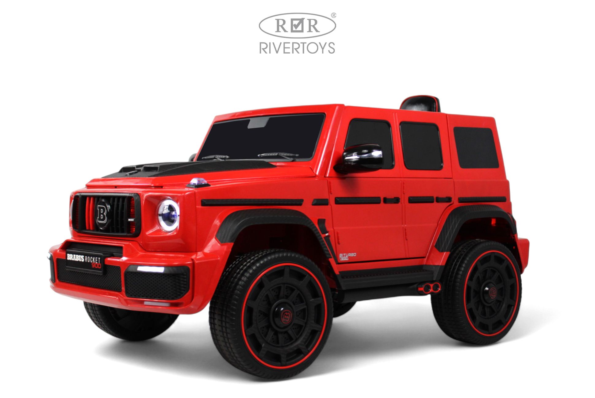 Электромобиль RIVERTOYS Mercedes Z999ZZ-RED С пультом ДУ - фото 1
