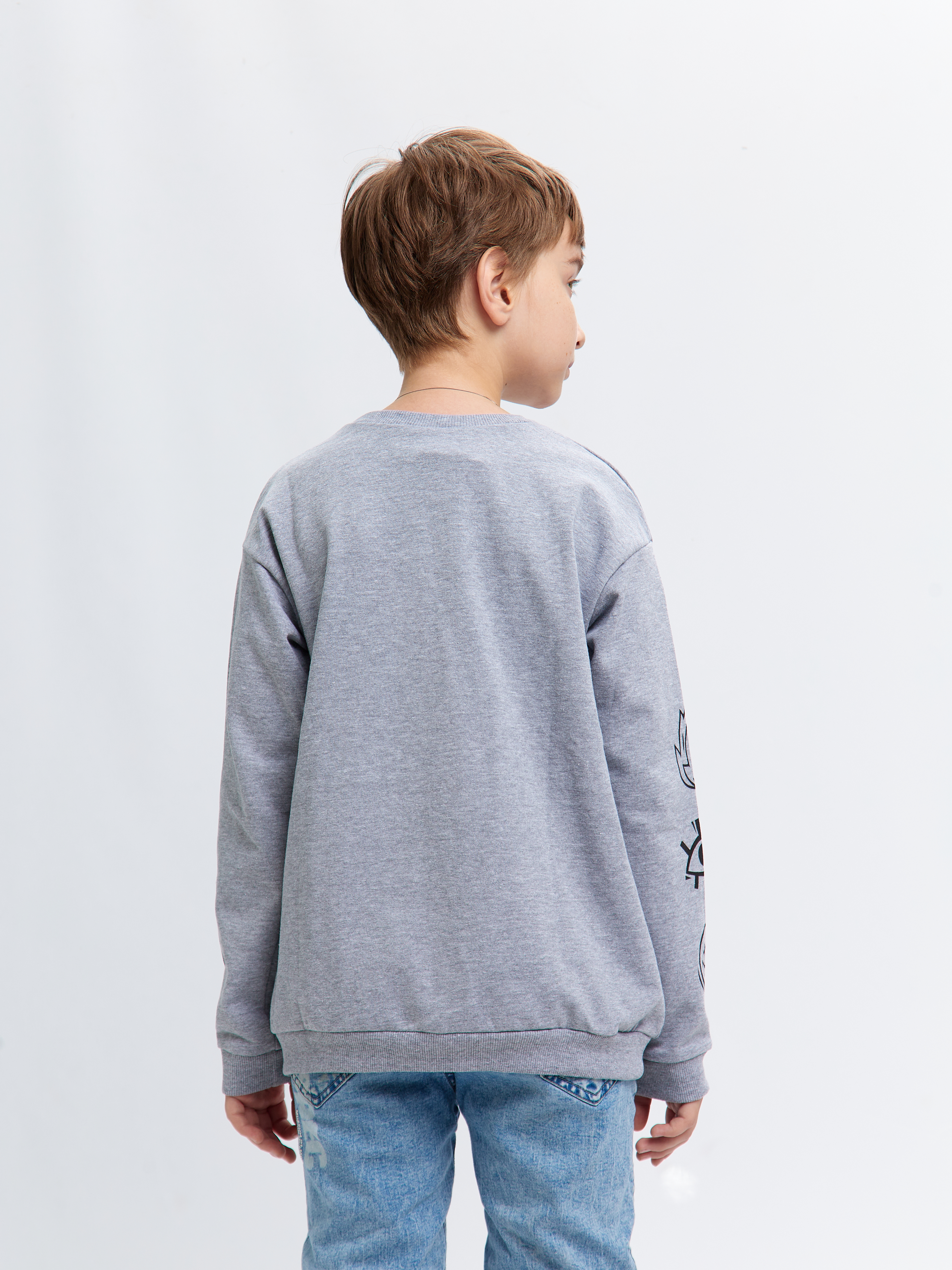 Свитшот А4 SV-SWTRT-PATTERN-GREY - фото 3