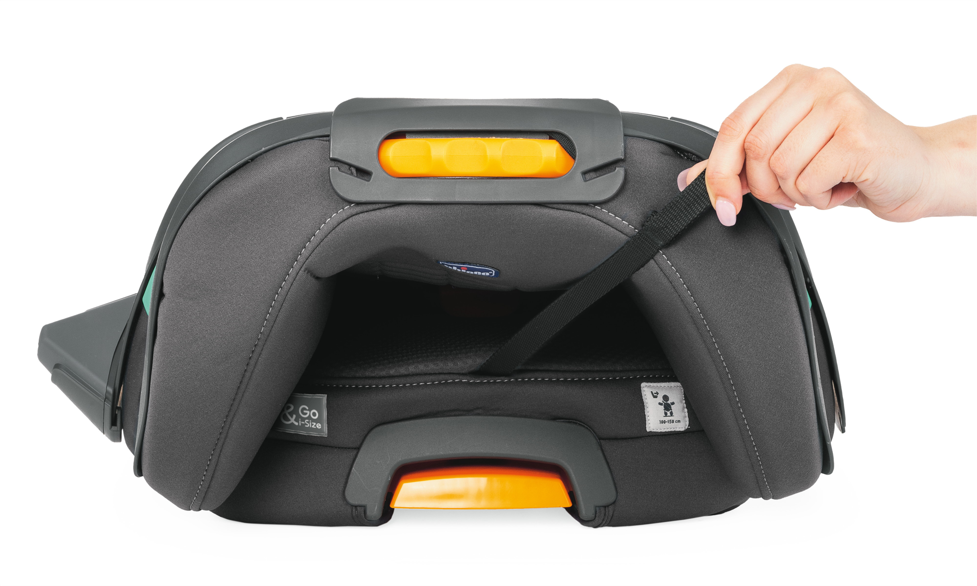Автокресло Chicco Fold and Go Air Graphite Isofix 1/2/3 (9-36 кг) - фото 12