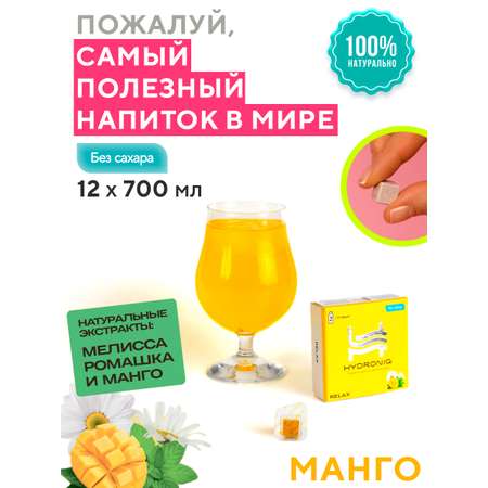 Полезный растворимый напиток Hydroniq Relax манго