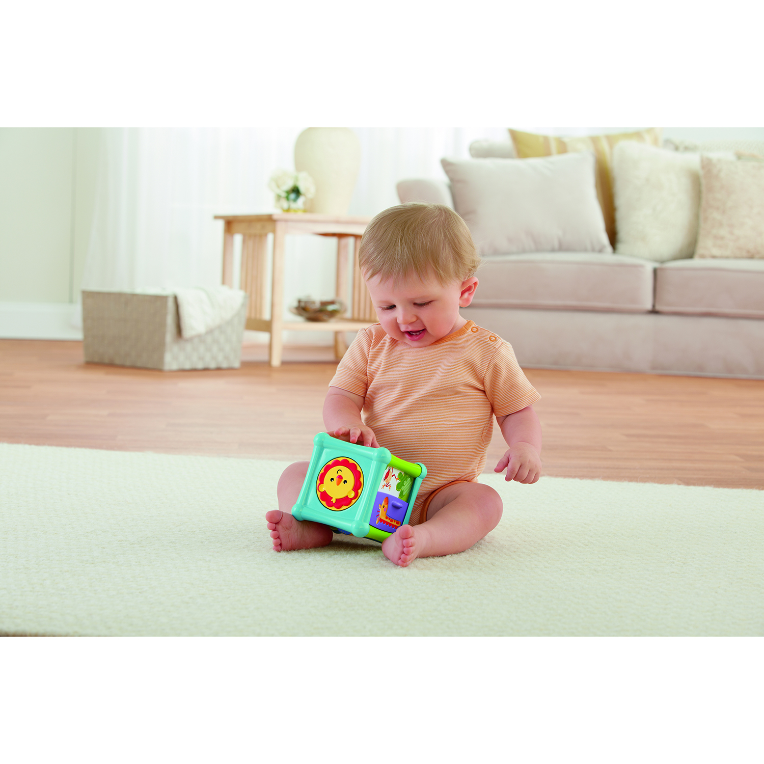 Игрушка Fisher Price кубики - фото 5