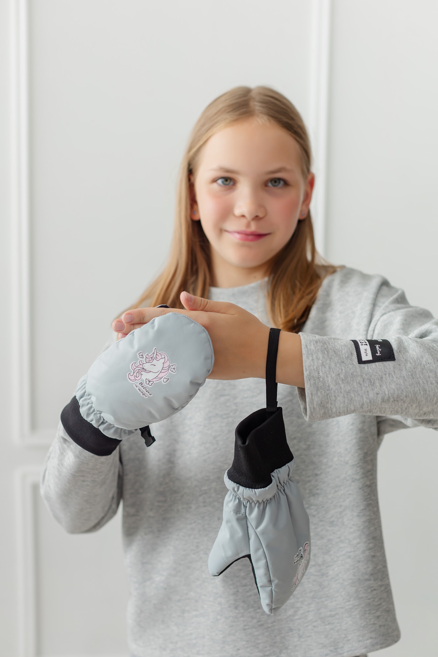 Варежки ARCTICMAGIC Р-293серый - фото 2