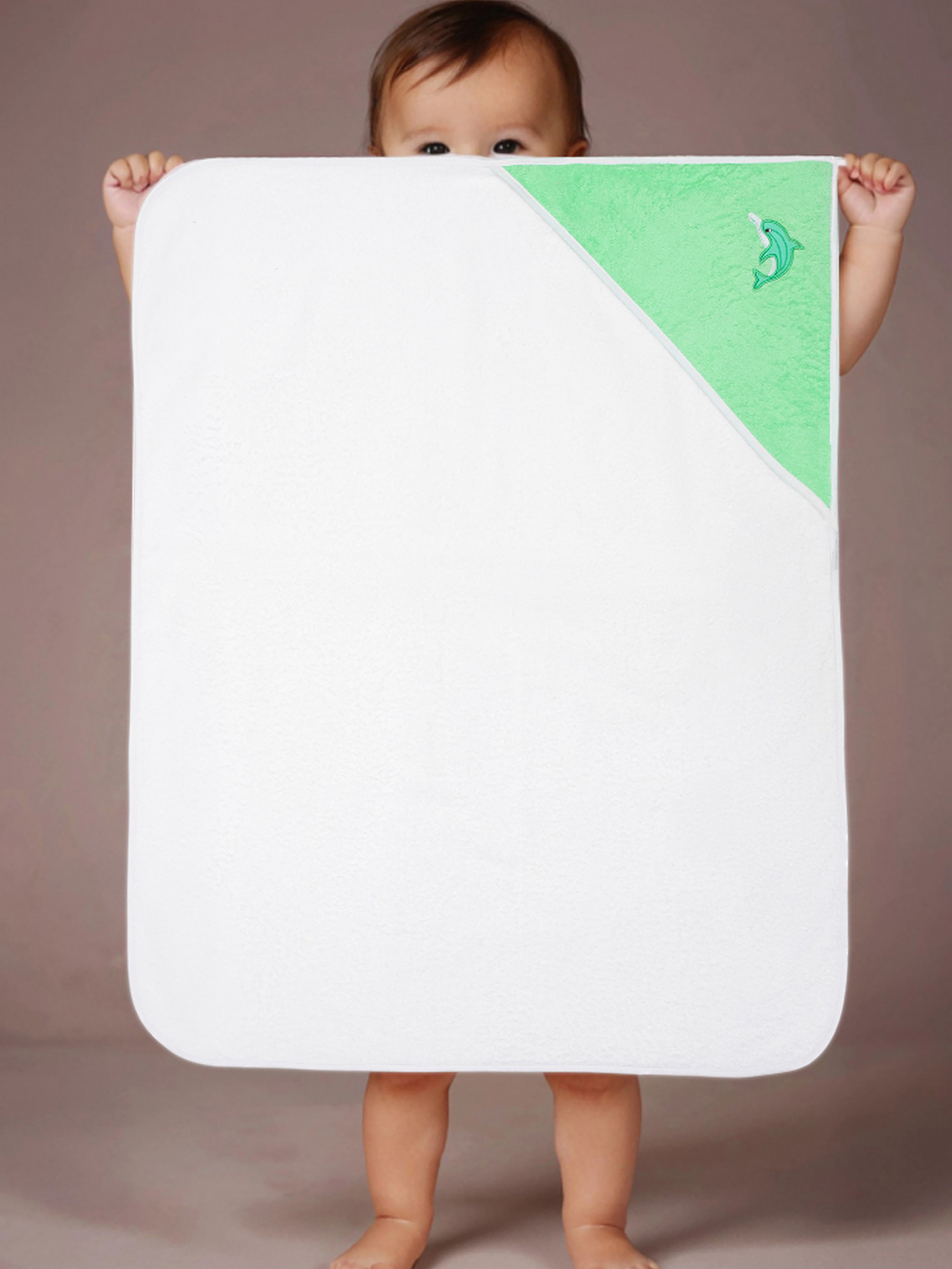 Полотенце уголок Wellness Малыш-00/53_Д 80 x 100 см 1 шт. - фото 9