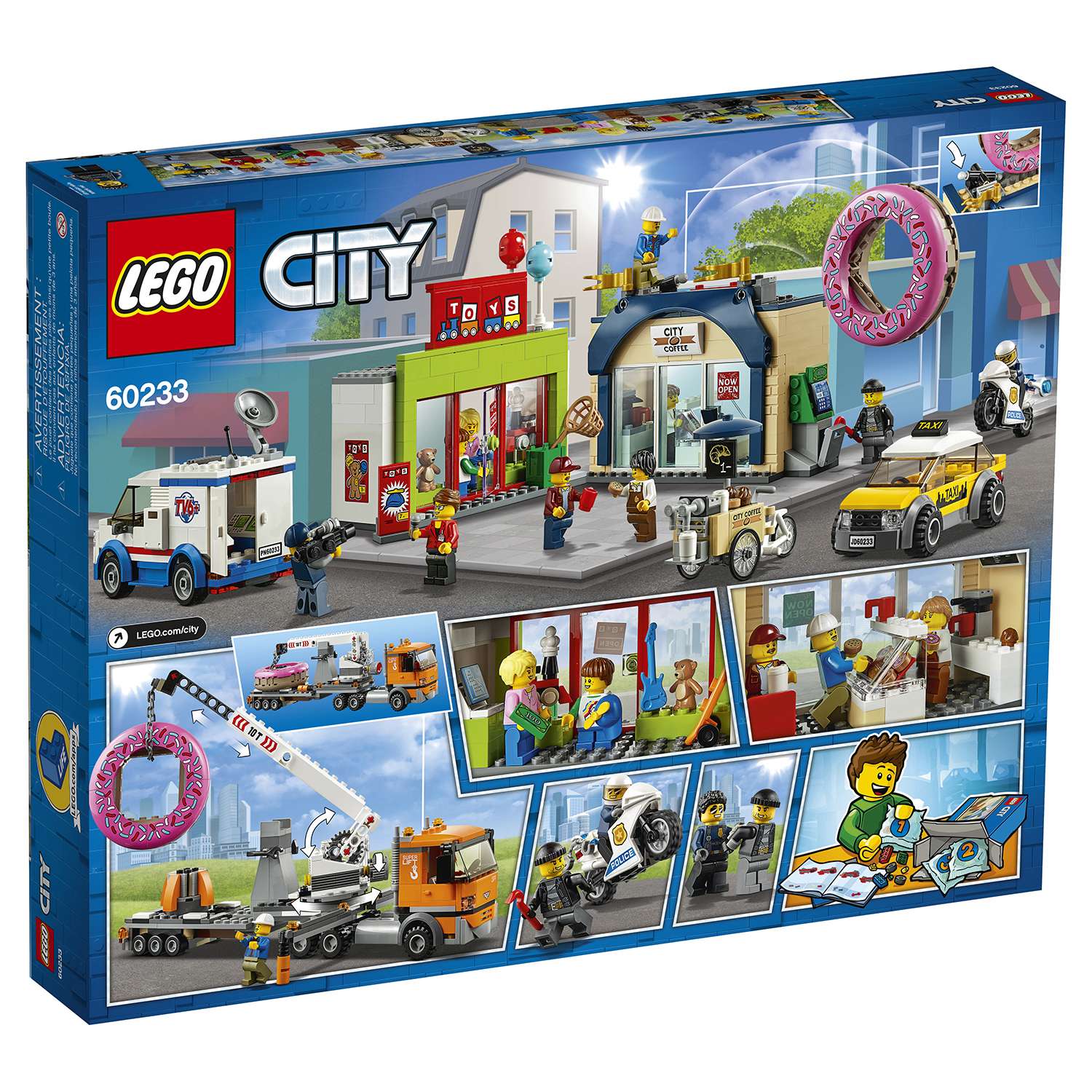 Конструктор LEGO City блочный - фото 3