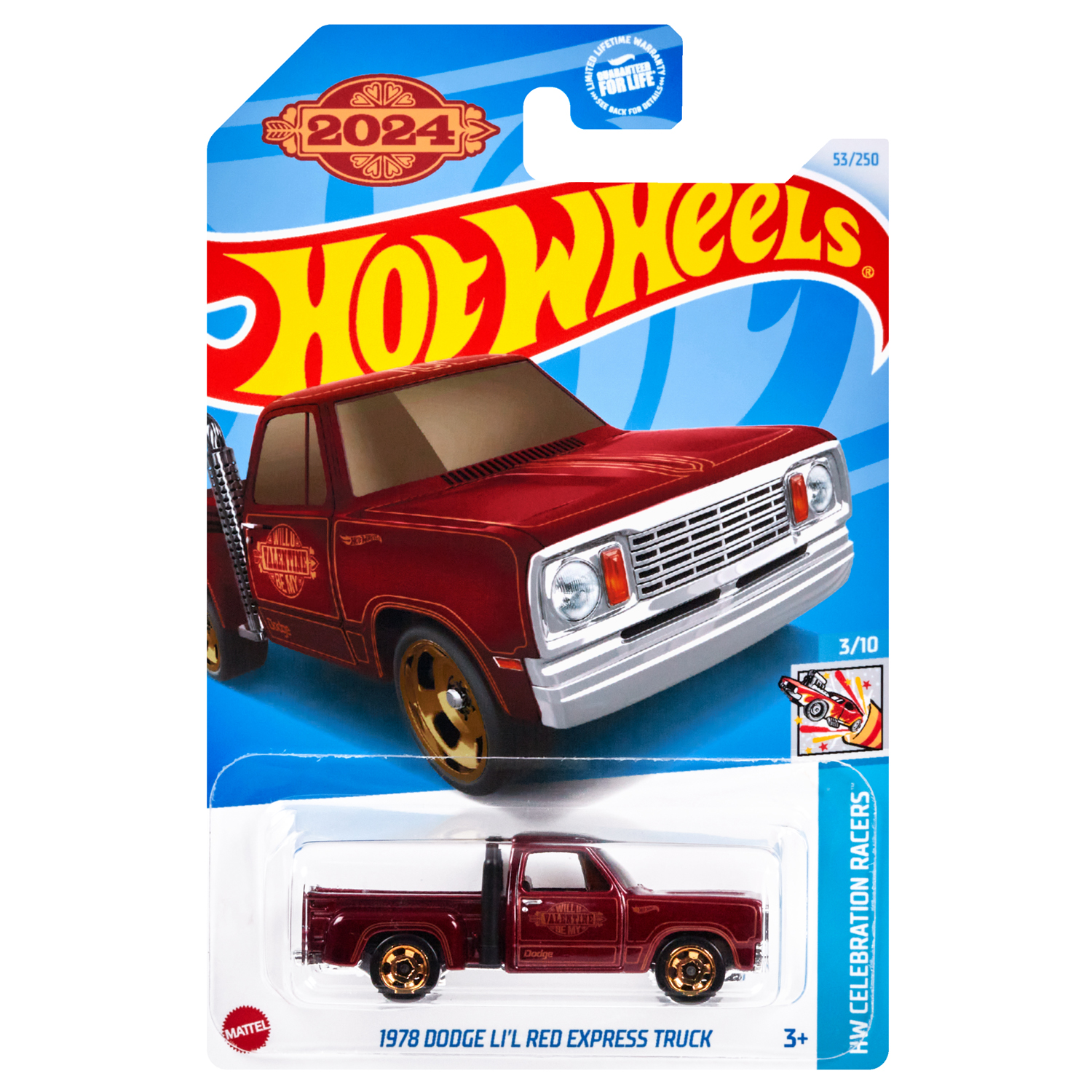 Автомобиль Hot Wheels Dodge 1:64 5785-A53-HRY97 - фото 1