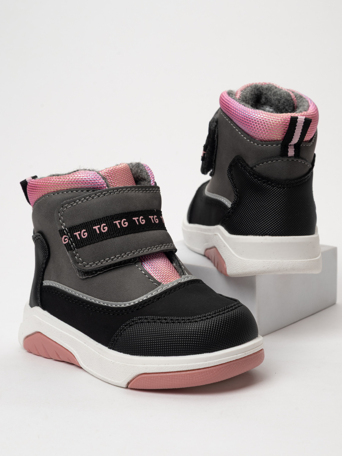 Ботинки TikkaGo 6Y07_59061-4_grey-pink - фото 2