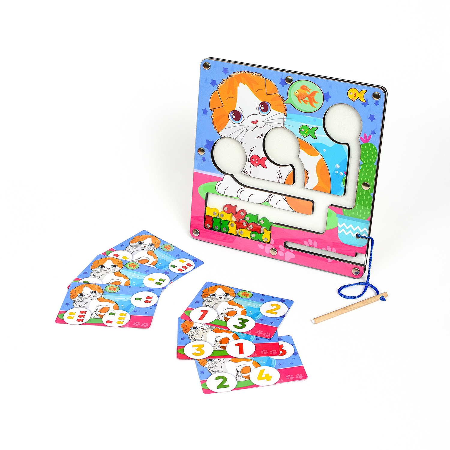 Настольная игра BabyGo Магнитная рыбалка - фото 1