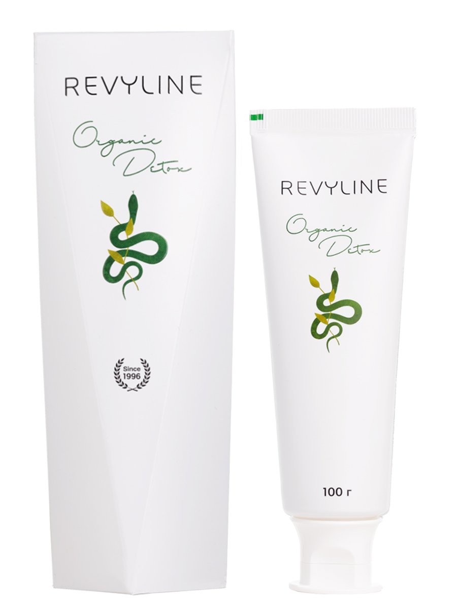 Зубная паста Revyline с фтором Травяной Organic Detox 100 г - фото 1