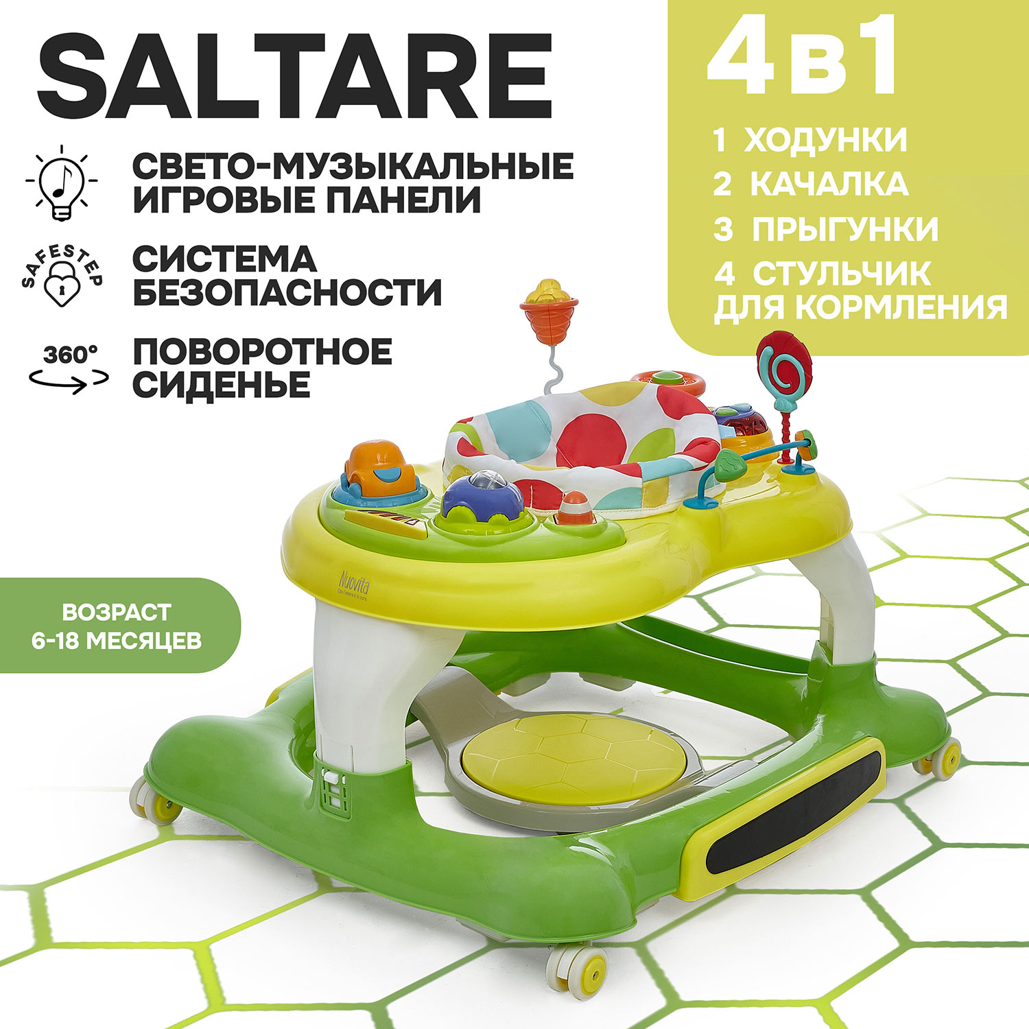 Ходунки Nuovita Saltare - фото 2