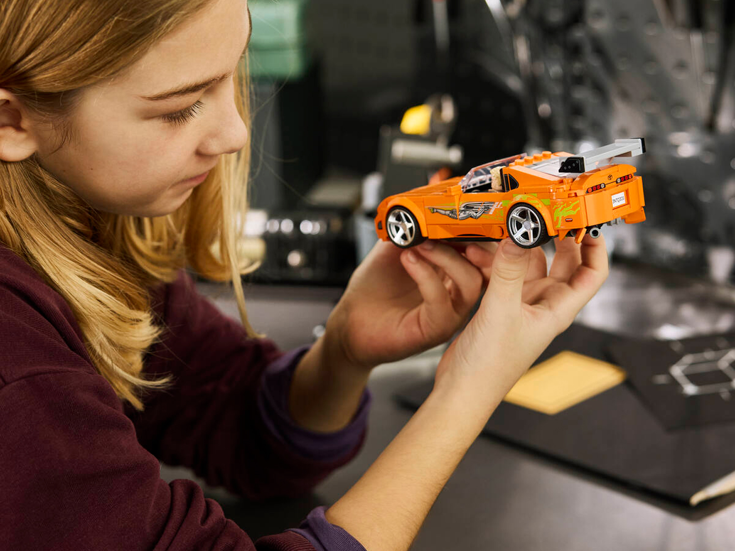 Конструктор LEGO Speed Champions Toyota Supra MK4 292 дет. - фото 13