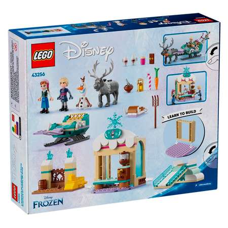 Конструктор LEGO Disney Princess Приключения Анны на санях блочный