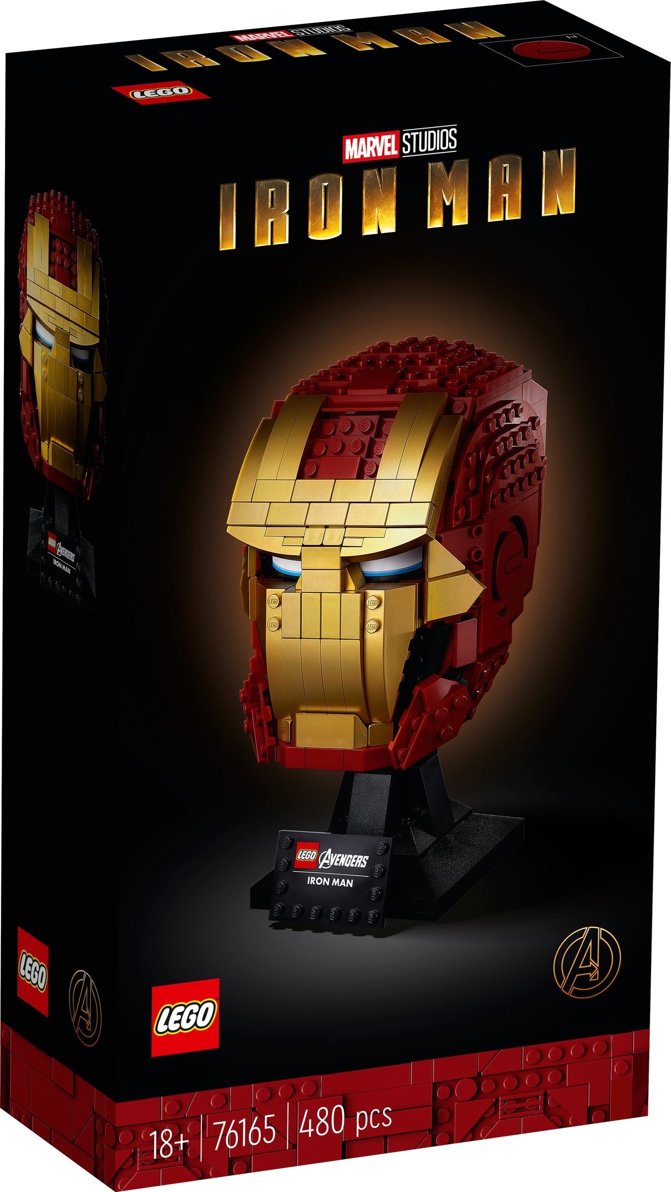 Конструктор LEGO Marvel Super Heroes Шлем Железного Человека 480 дет. - фото 1