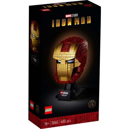 Конструктор LEGO Marvel Super Heroes Шлем Железного Человека 480 дет.