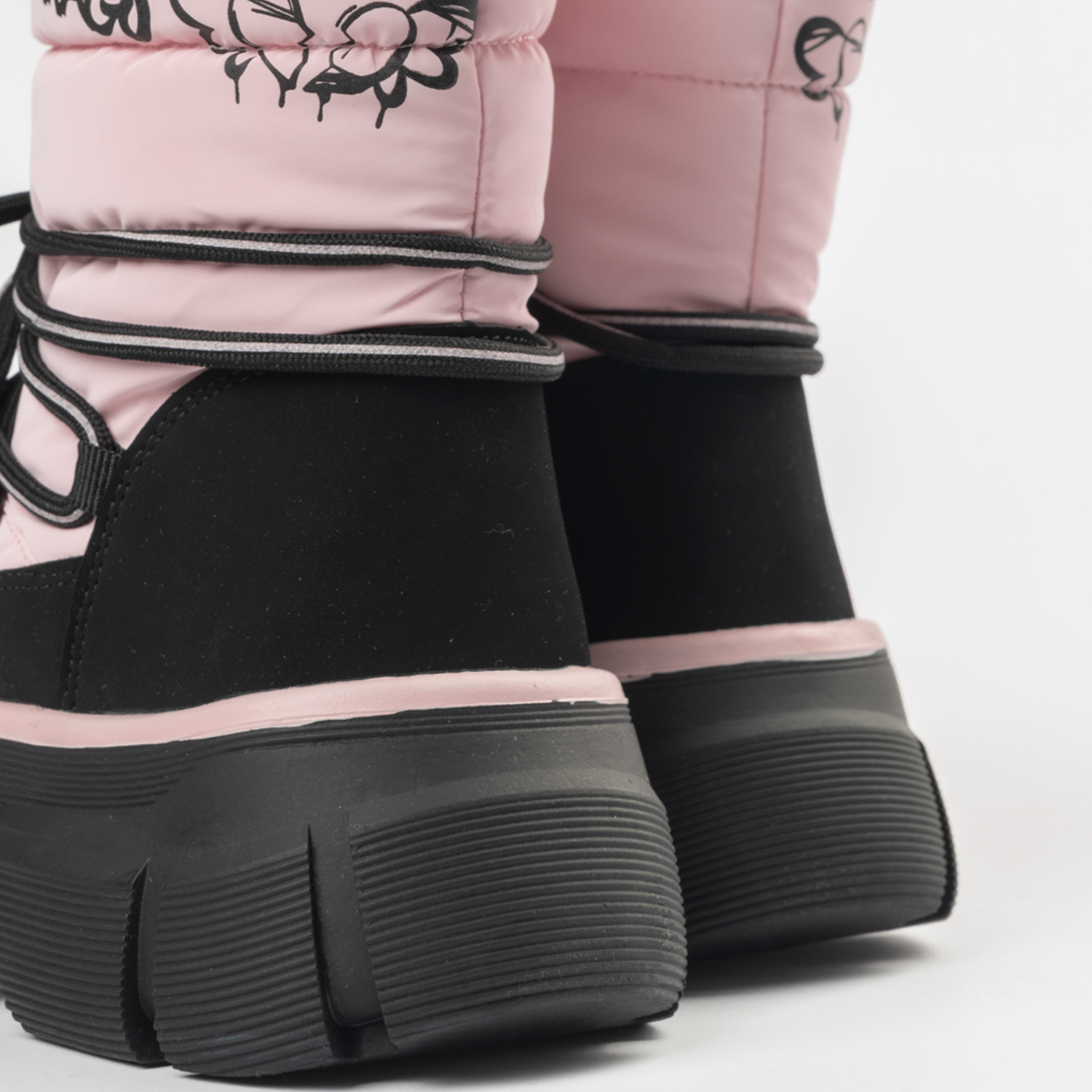 Дутики TikkaGo 5U17_202504_pink-black - фото 4