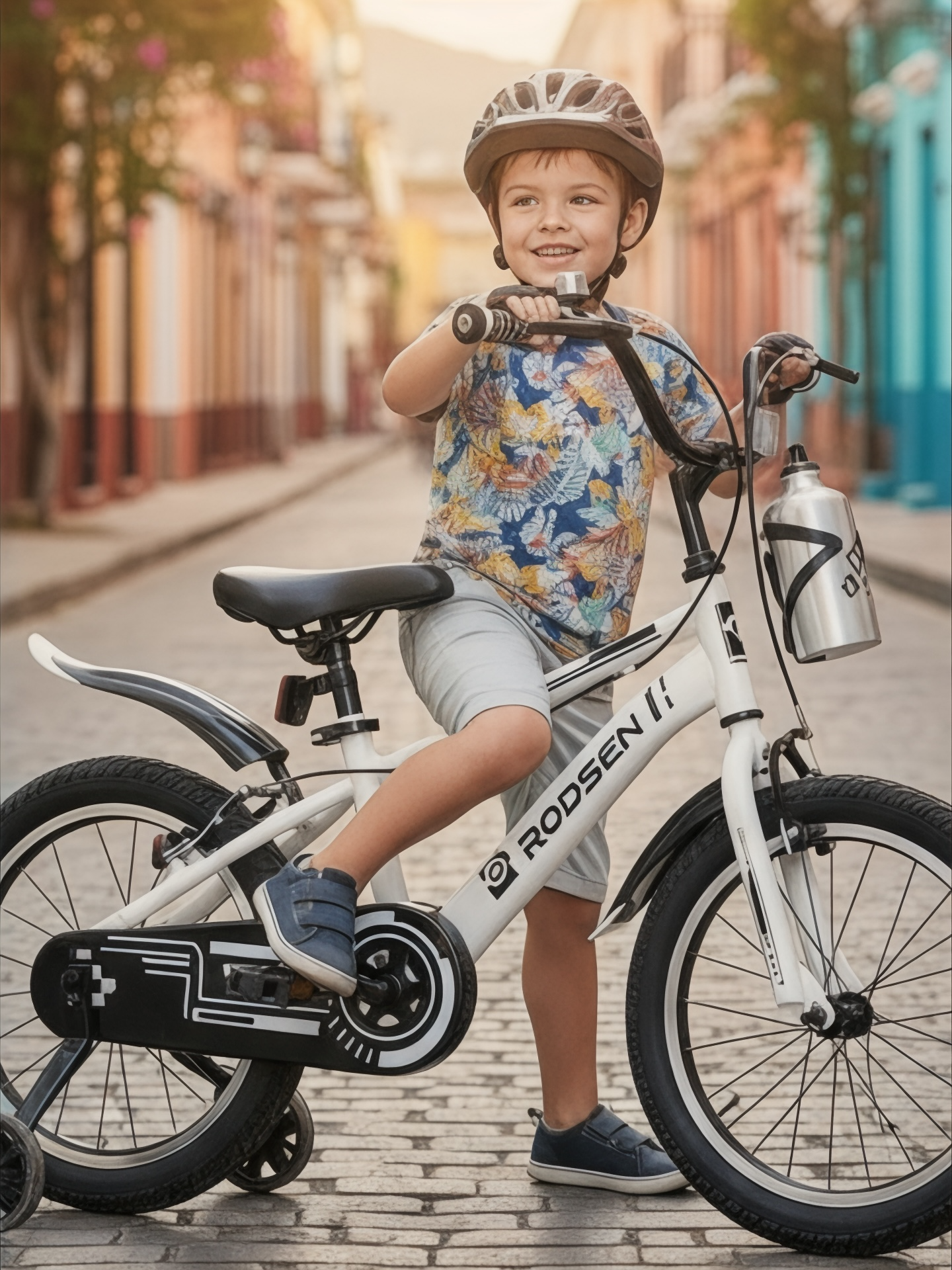 Двухколесный велосипед RODSEN 16 дюймов - фото 3