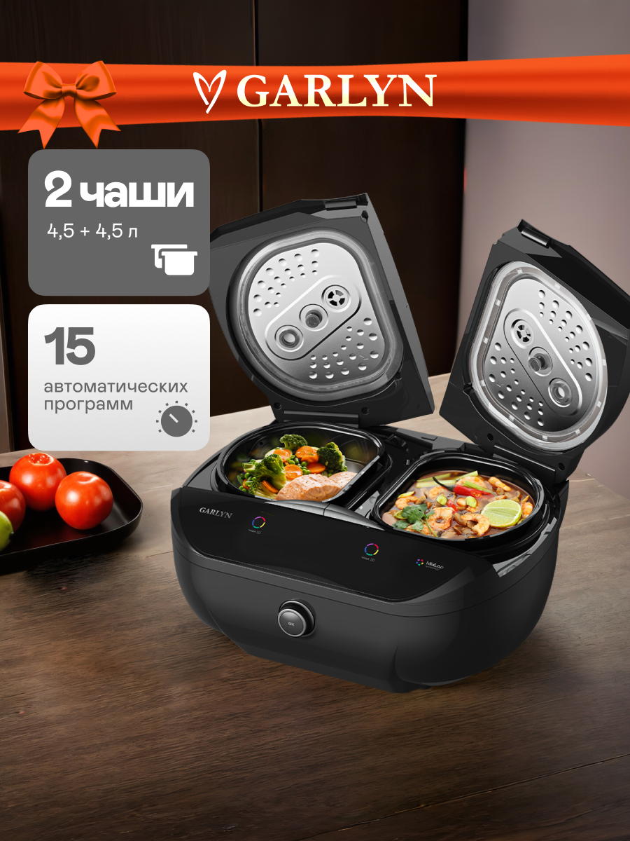 Мультиварка GARLYN MR-Duo 15 - фото 1