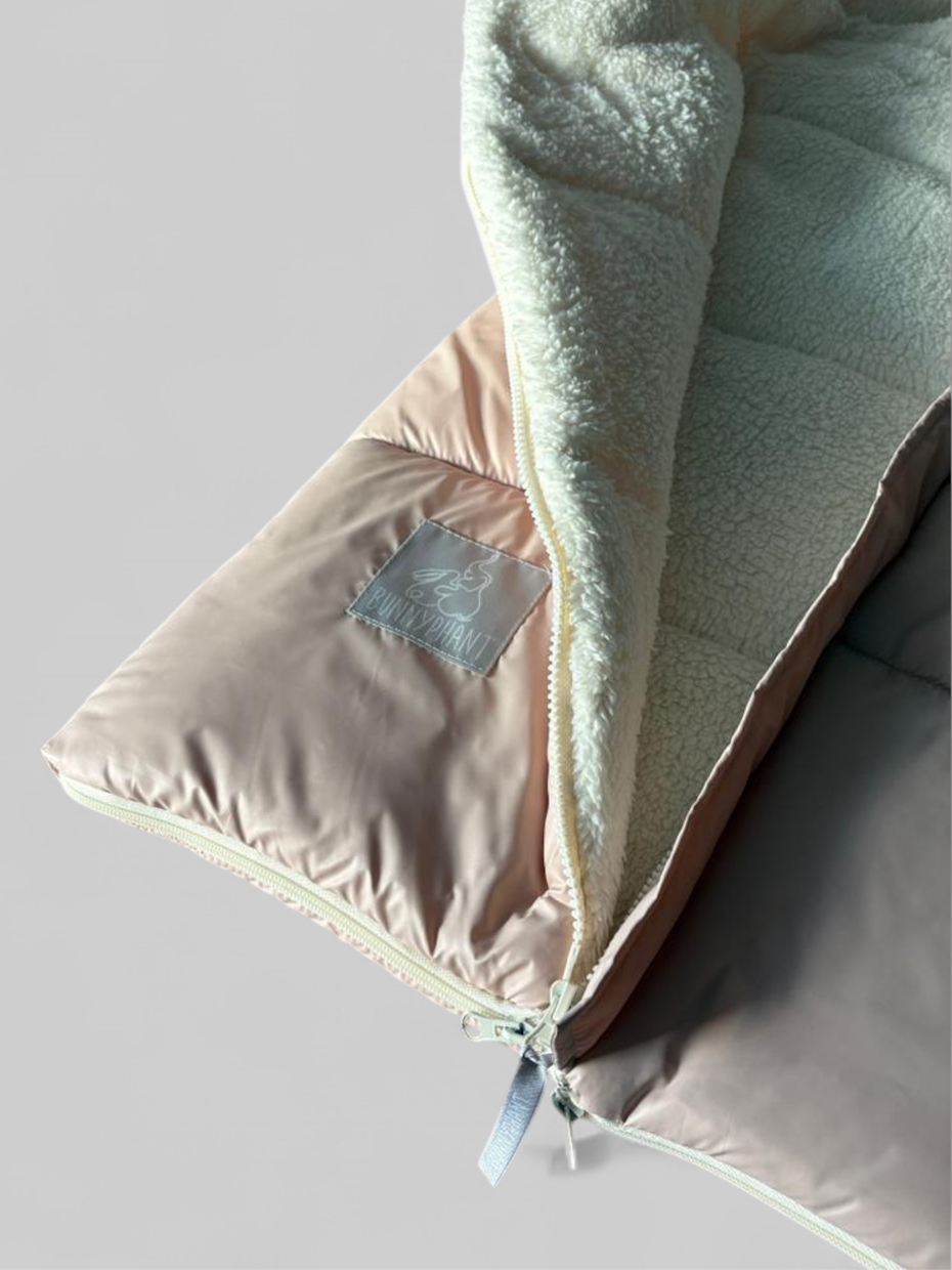 Конверт в коляску Bunnyphant розовый - фото 5