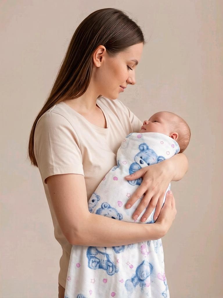 Пелёнка LISa baby store ситец 90х110 см 4 шт. - фото 8
