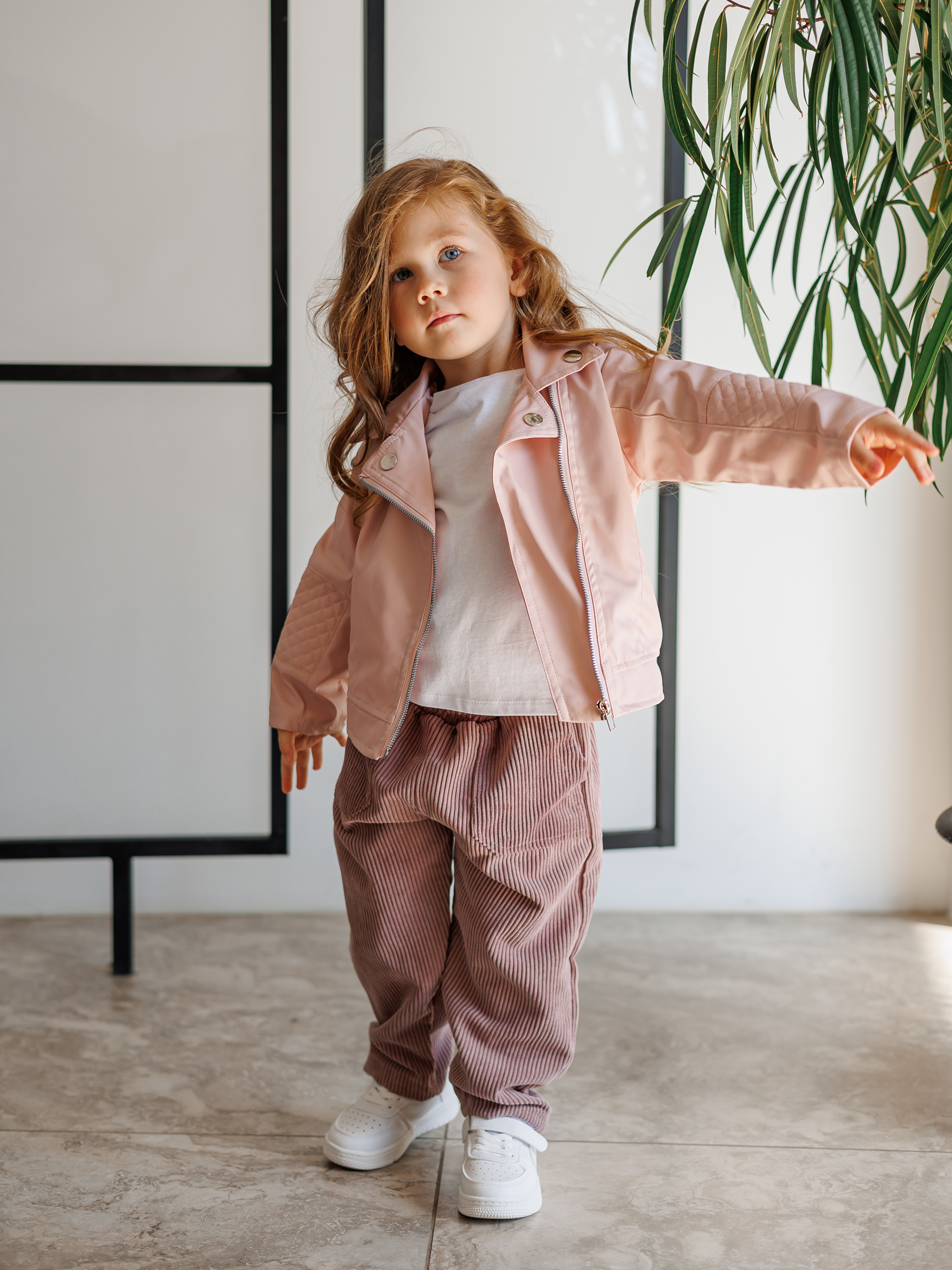 Куртка кожаная Artcher Jacket0003rose - фото 3