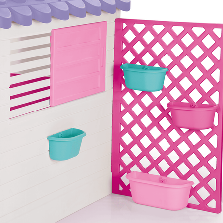 Домик игровой Dolu Garden Play house розовый