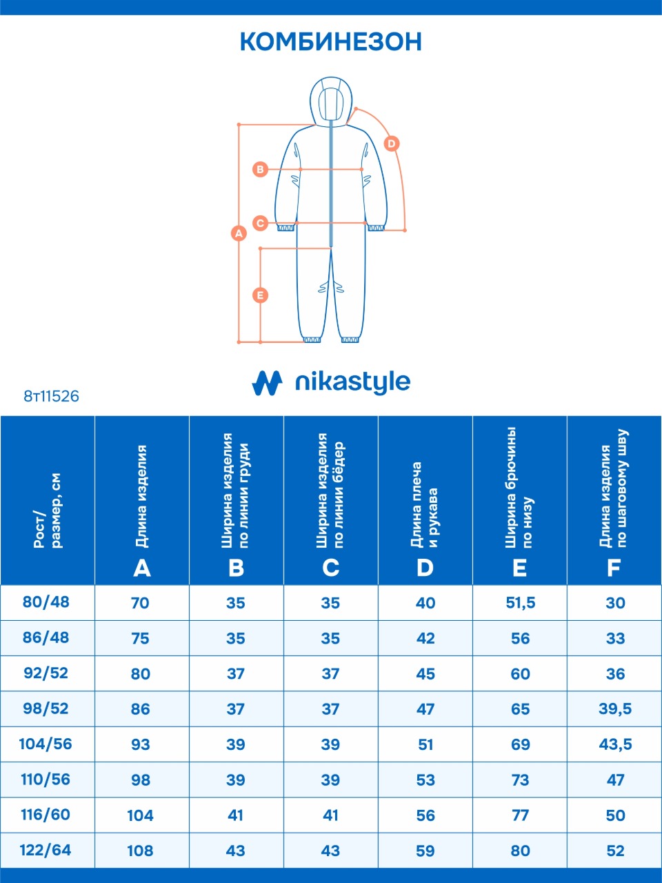 Комбинезон NIKASTYLE 8т11526 черный - фото 2