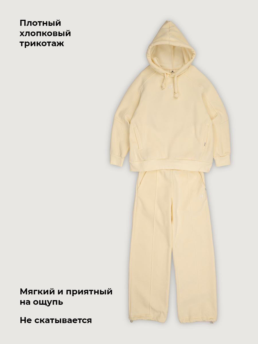 Костюм NIKASTYLE 7т12626 сливочное масло - фото 4