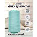 Нитки для шитья для оверлока 50/2 Bestex 5000 ярдов цв 115