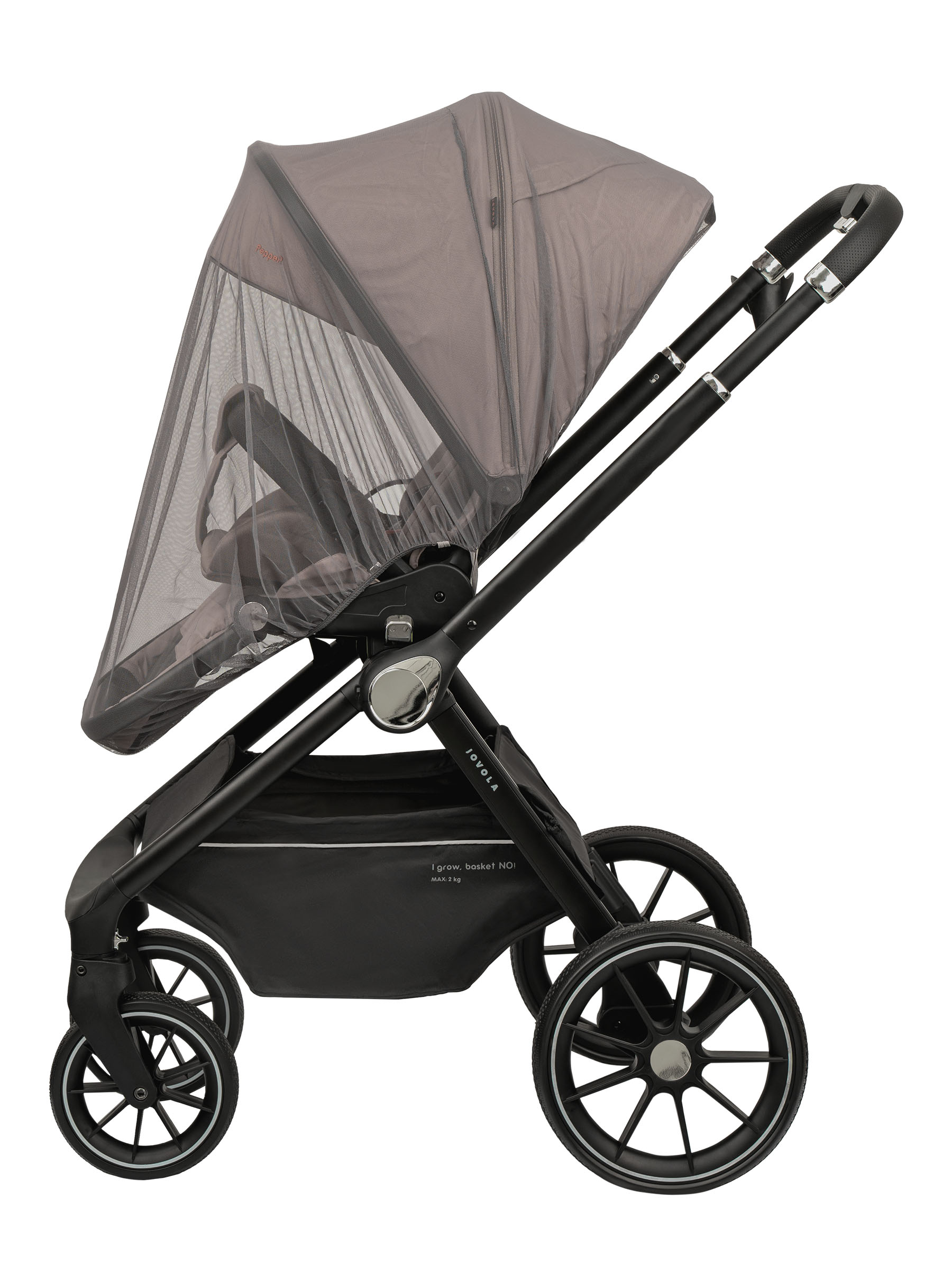 Коляска 3в1 JOVOLA Pepper 3в1, бежевый - фото 25