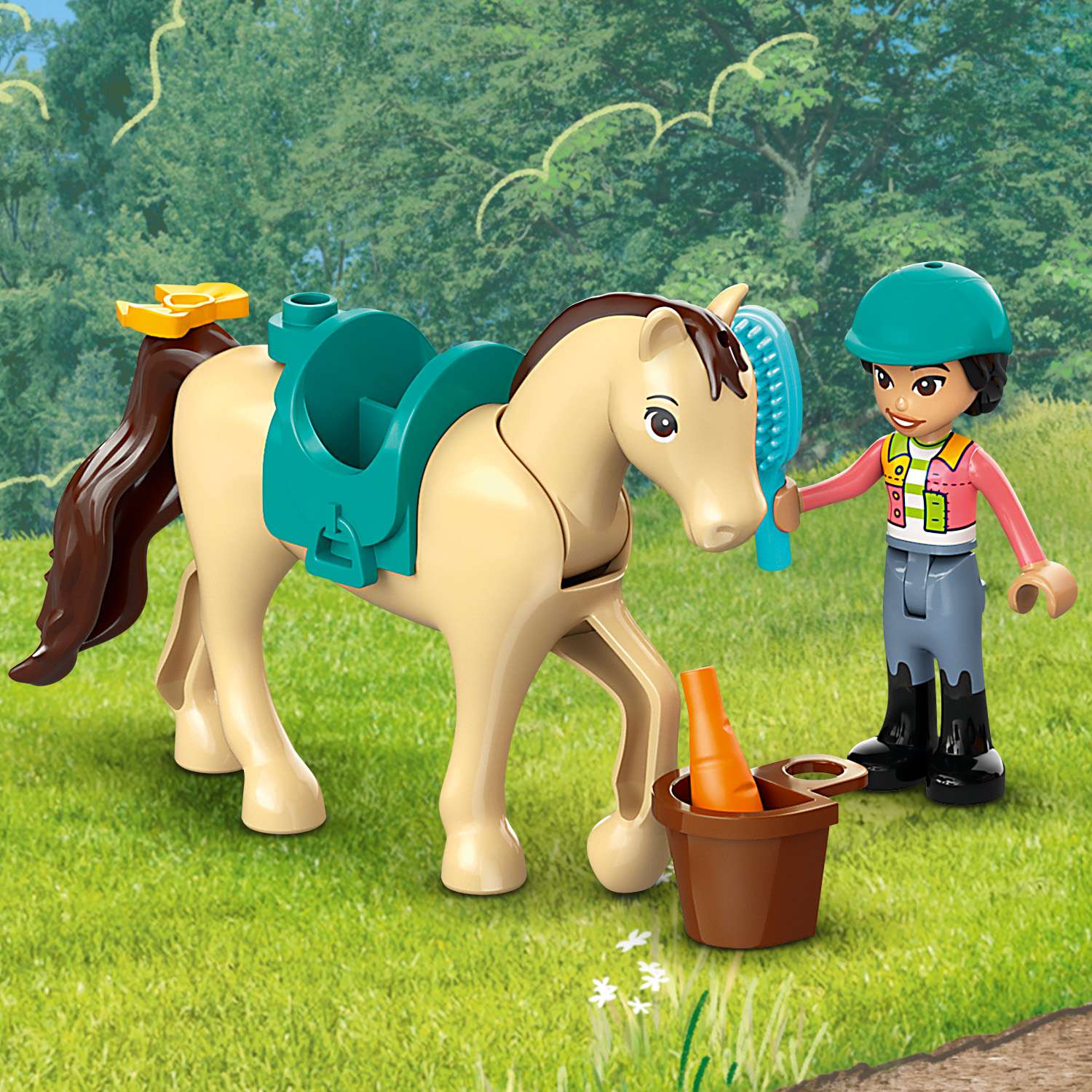 Конструктор LEGO Friends Тропа для лошадей и пони 105 дет. - фото 6